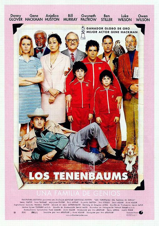 Los Excéntricos Tenenbaums : Póster