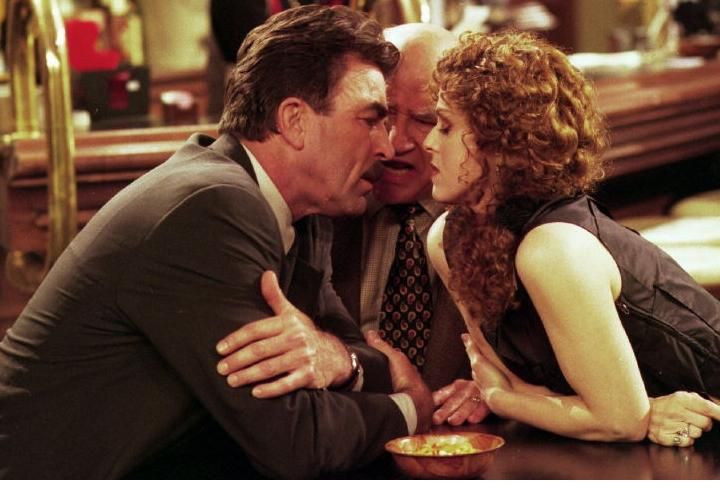 Foto Edward Asner, Tom Selleck