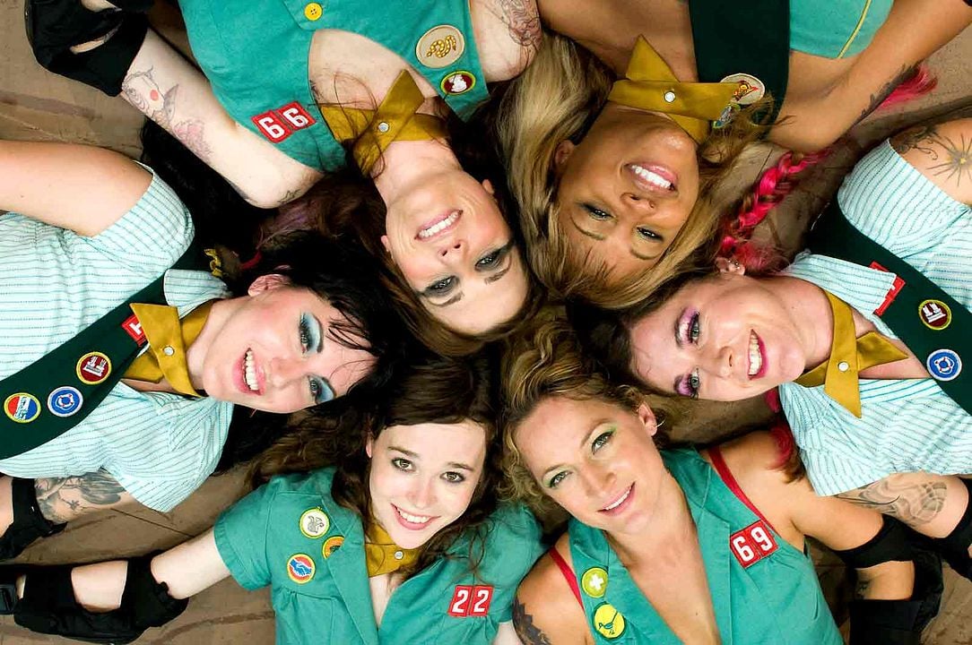 Chicas sin freno : Foto Elliot Page, Kristen Wiig, Drew Barrymore