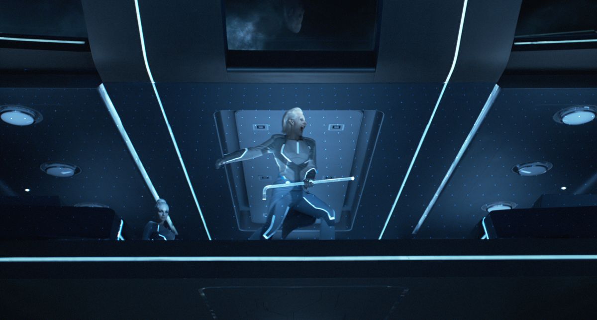 Tron: El legado : Foto Joseph Kosinski, Michael Sheen