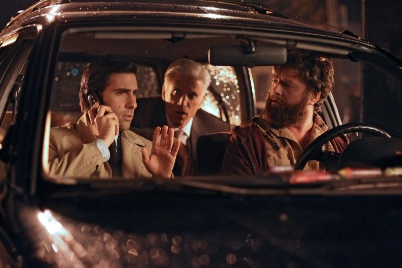 Foto Ted Danson, Jason Schwartzman, Zach Galifianakis