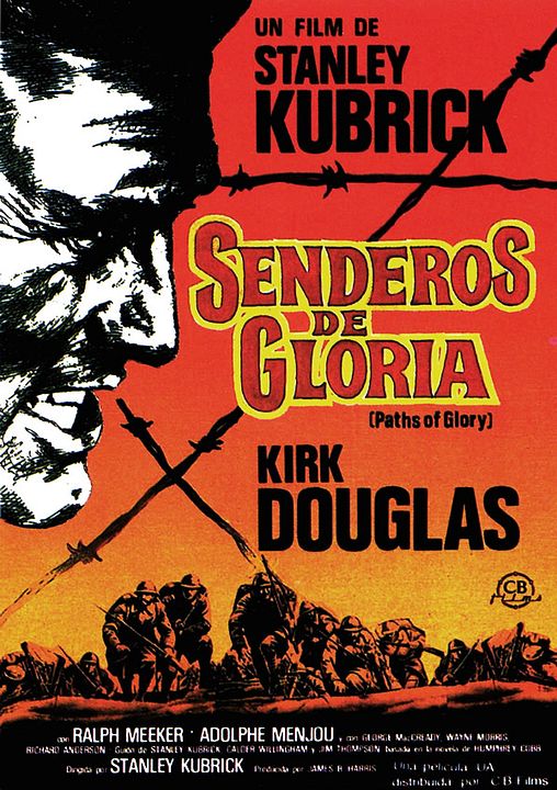 Senderos de gloria : Póster