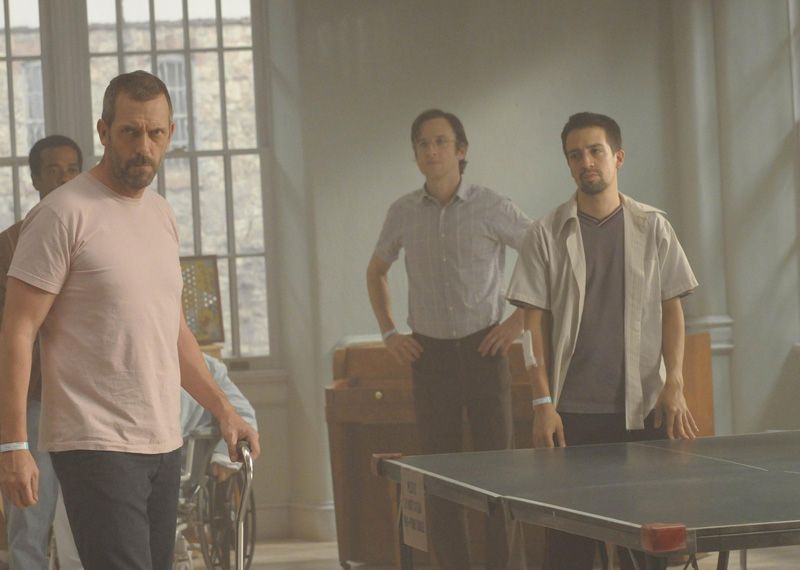 Foto Hugh Laurie, Lin-Manuel Miranda