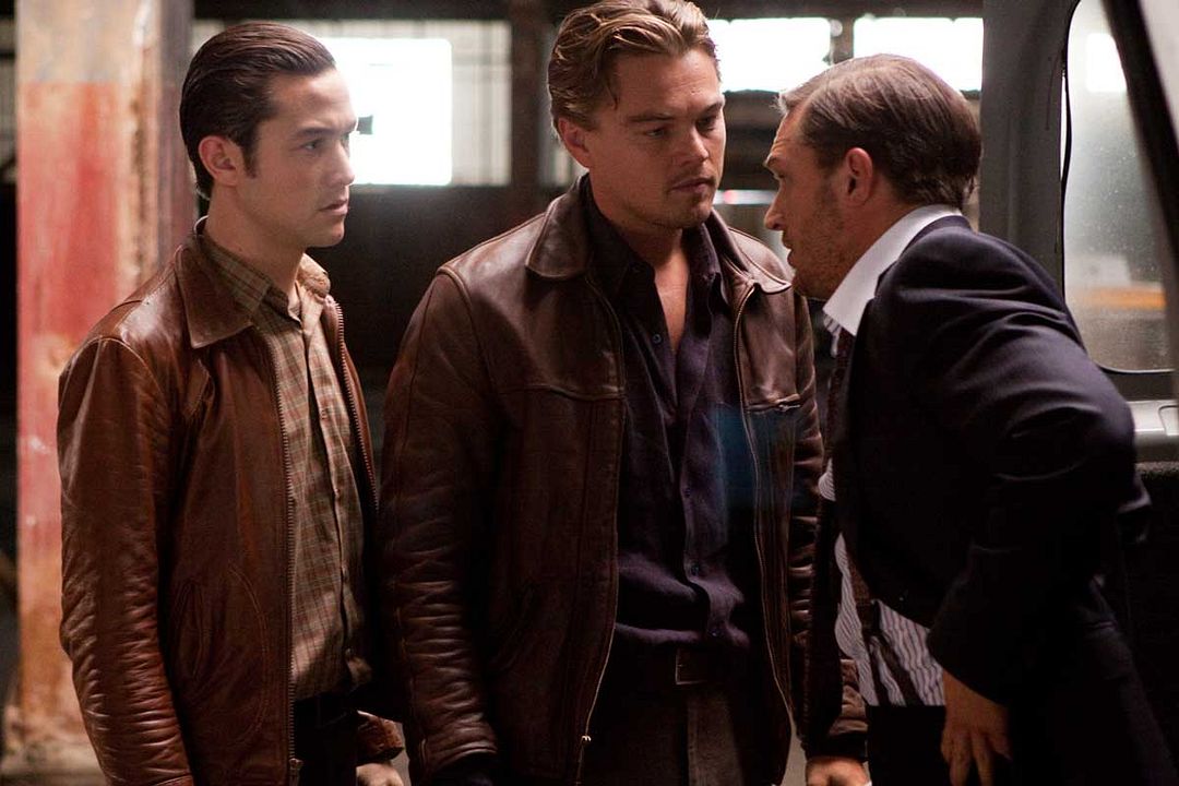 El origen : Foto Leonardo DiCaprio, Joseph Gordon-Levitt, Tom Hardy