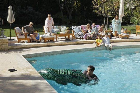 Modern Family : Foto Ty Burrell, Ed O'Neill, Jesse Tyler Ferguson, Rico Rodriguez, Nolan Gould, Eric Stonestreet, Julie Bowen, Sofía Vergara