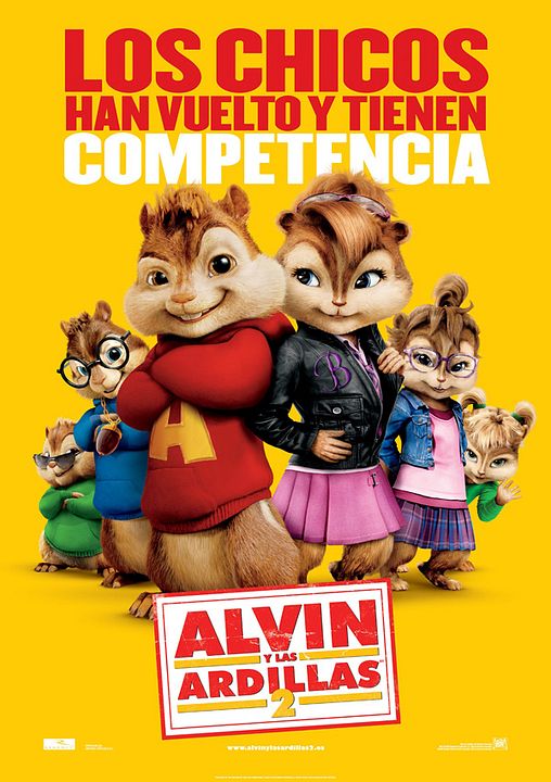 Alvin y las ardillas 2 : Póster