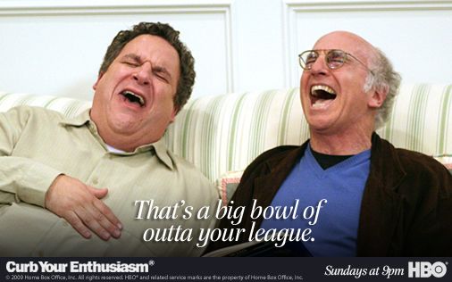 Foto Jeff Garlin, Larry David