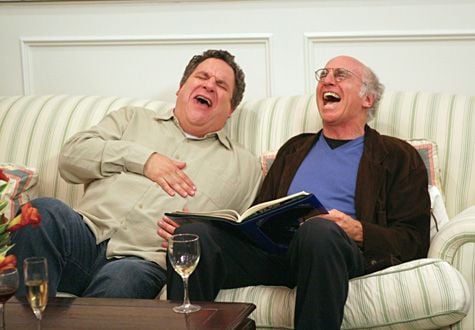 Foto Jeff Garlin, Larry David