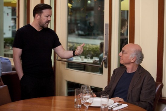 Curb your Enthusiasm : Póster Ricky Gervais, Larry David