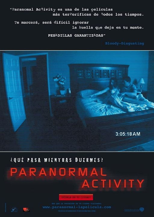 Actividad Paranormal : Póster