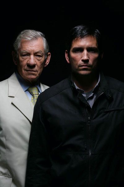 Foto Jim Caviezel, Ian McKellen