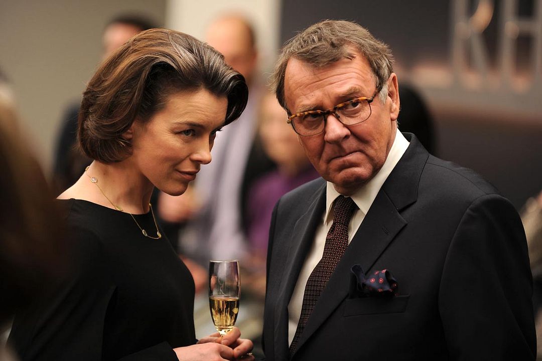 El escritor fantasma : Foto Tom Wilkinson, Olivia Williams