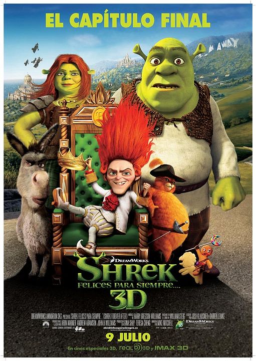 Shrek para siempre : Póster