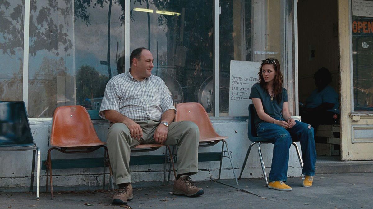 Foto James Gandolfini, Jake Scott, Kristen Stewart