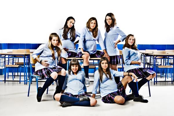 Foto Vicky Luengo, Natalia Rodriguez, Macarena García, Diana Gómez, Georgina Latre