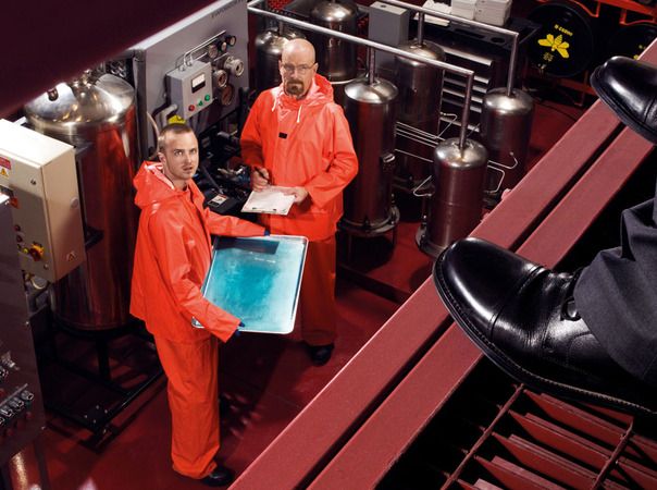 Foto Aaron Paul, Bryan Cranston