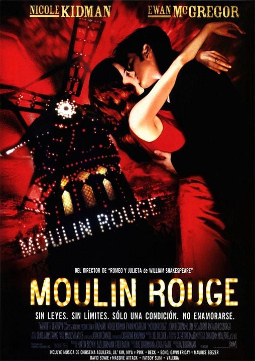 Moulin Rouge: Amor en rojo : Póster