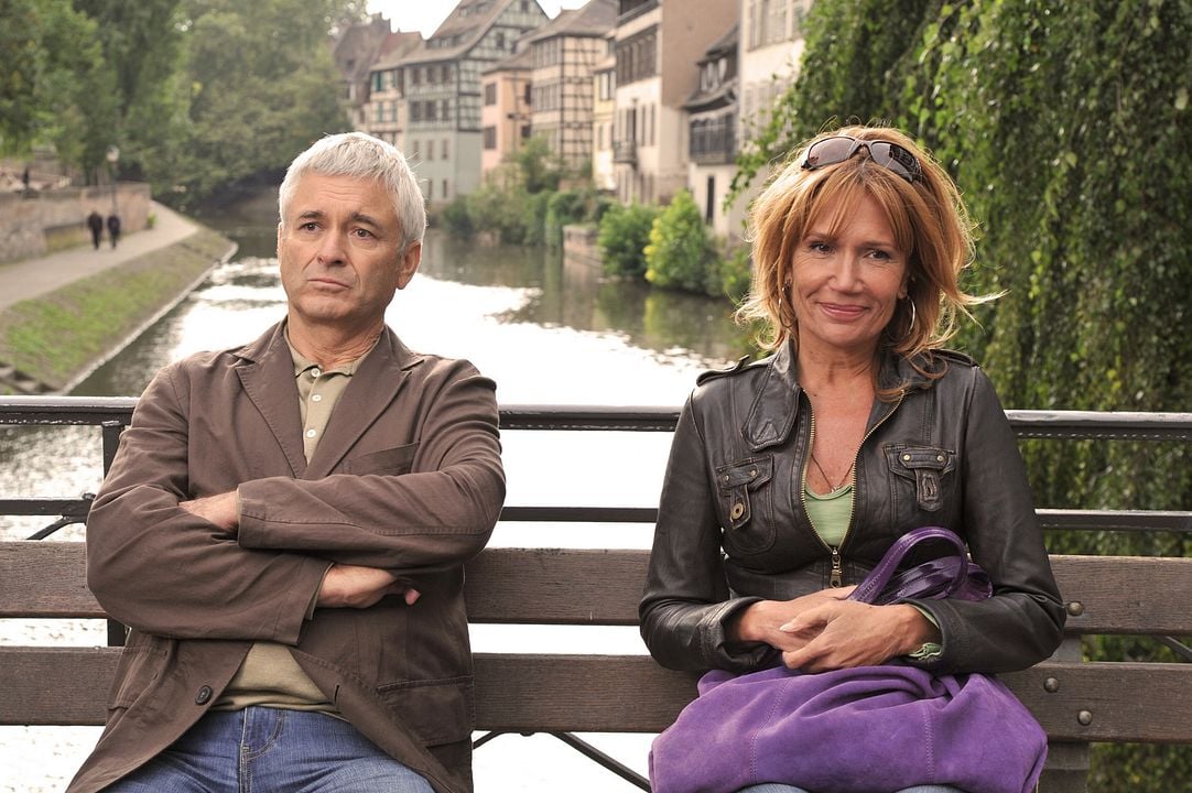 Foto Clémentine Célarié, François Dunoyer