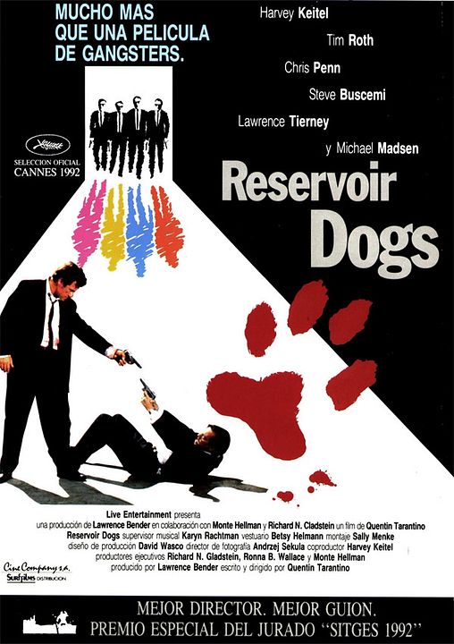 Perros de reserva : Póster
