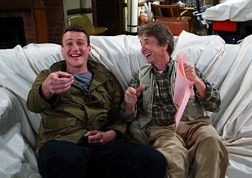 How I met your mother : Póster Jason Segel, Martin Short