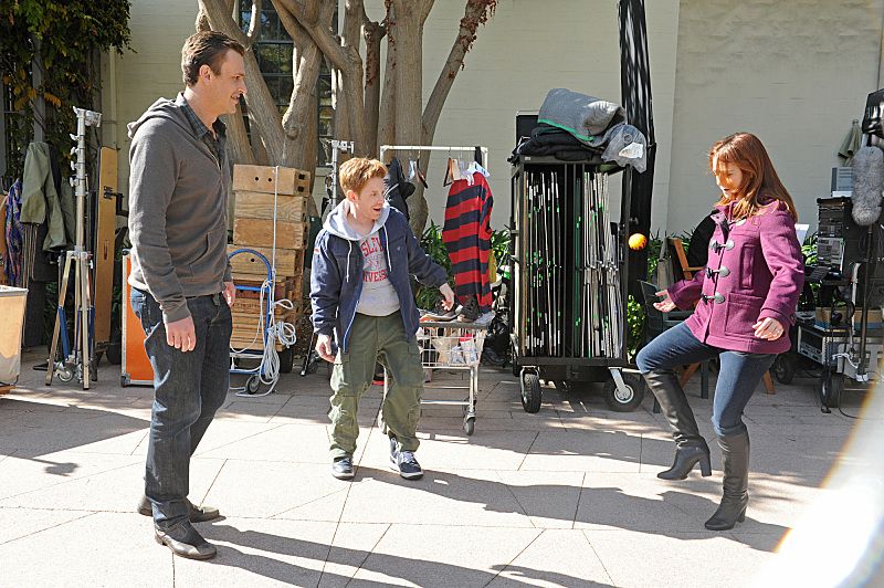 How I met your mother : Póster Jason Segel, Alyson Hannigan