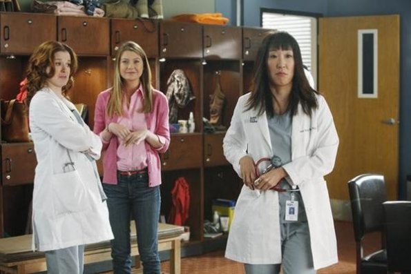 Grey's Anatomy : Foto Ellen Pompeo, Sandra Oh, Sarah Drew