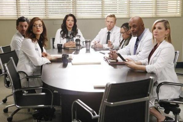 Grey's Anatomy : Foto Kevin McKidd, Chandra Wilson, Sara Ramirez, Kate Walsh, Patrick Dempsey, Jessica Capshaw, James Pickens Jr.
