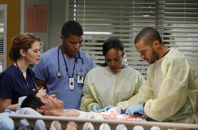 Grey's Anatomy : Foto Gaius Charles, Jesse Williams, Jerrika Hinton, Sarah Drew
