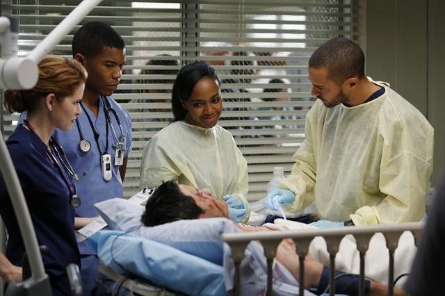 Grey's Anatomy : Foto Gaius Charles, Jesse Williams, Jerrika Hinton, Sarah Drew