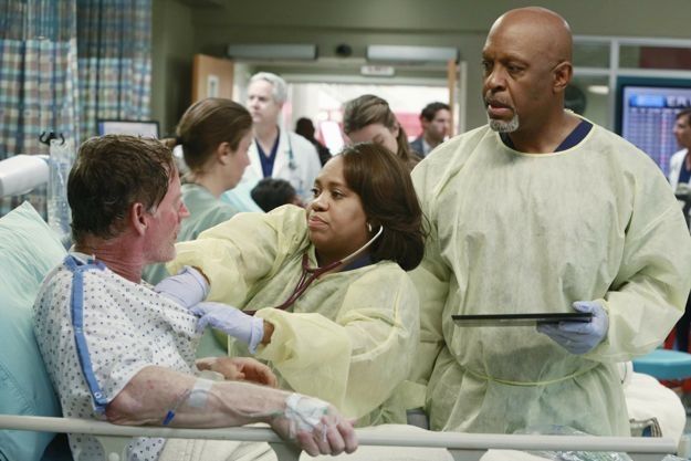 Grey's Anatomy : Póster Chandra Wilson, James Pickens Jr.