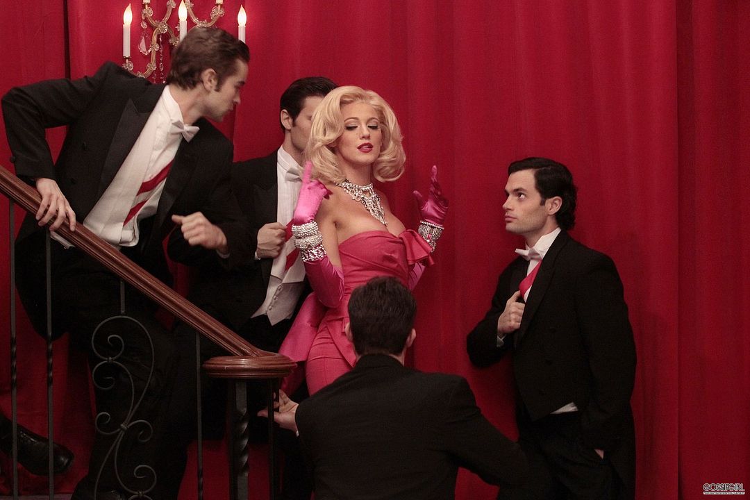 Gossip Girl : Foto Ed Westwick, Hugo Becker, Chace Crawford, Penn Badgley, Blake Lively