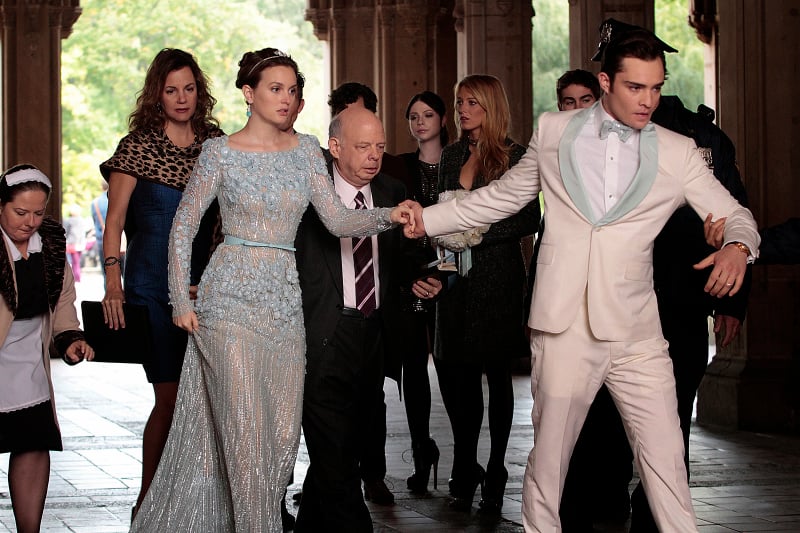 Gossip Girl : Foto Leighton Meester, Blake Lively, Ed Westwick, Chace Crawford, Michelle Trachtenberg, Wallace Shawn