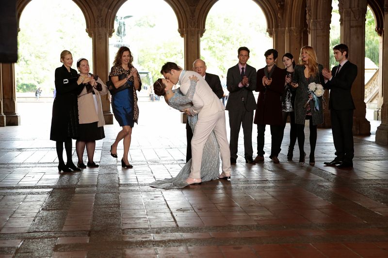 Gossip Girl : Foto Wallace Shawn, Kelly Rutherford, Penn Badgley, Leighton Meester, Blake Lively, Ed Westwick, Chace Crawford, Michelle Trachtenberg