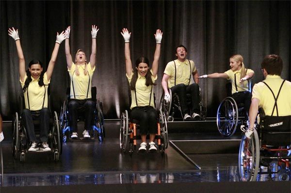 Foto Naya Rivera, Lea Michele, Dianna Agron, Chris Colfer, Kevin McHale