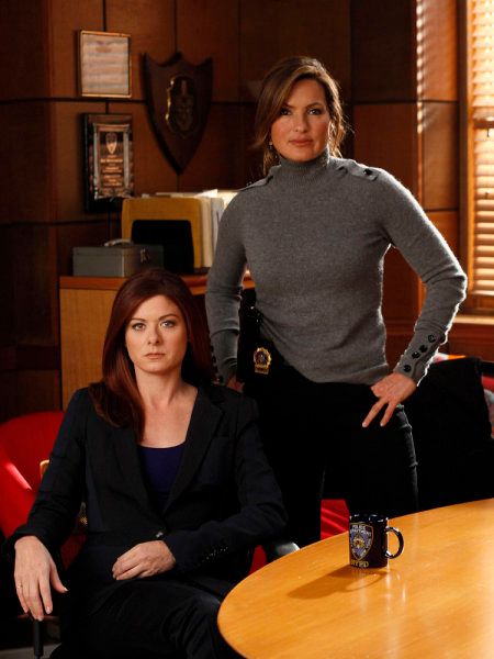 Foto Mariska Hargitay, Debra Messing