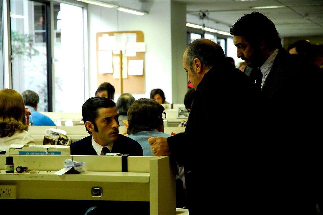 El secreto de sus ojos : Foto Ricardo Darín, Juan José Campanella