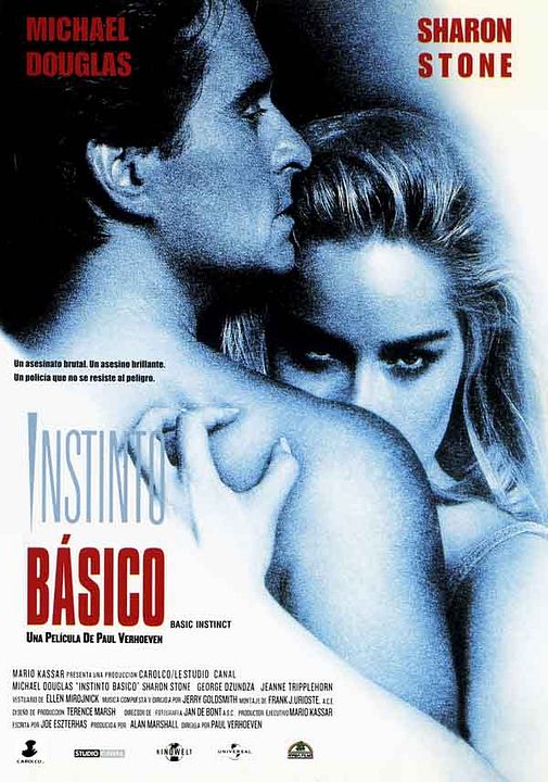 Bajos instintos : Póster