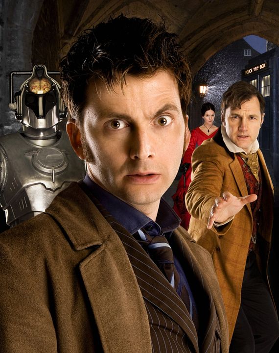 Doctor Who : Foto Dervla Kirwan, David Tennant, David Morrissey