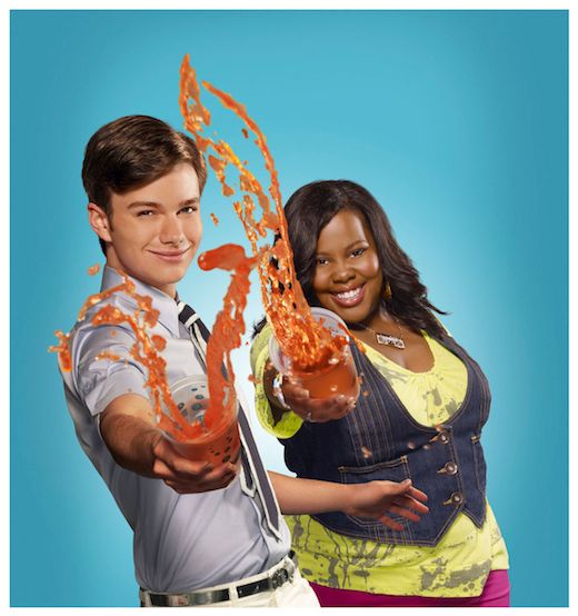 Foto Chris Colfer, Amber Riley