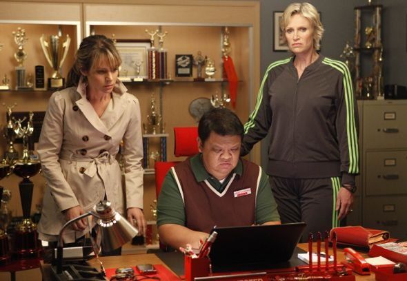 Glee : Foto Jane Lynch, Jessalyn Gilsig
