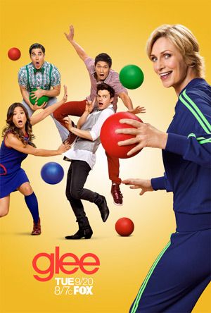 Foto Jenna Ushkowitz, Harry Shum Jr., Jane Lynch, Darren Criss, Chris Colfer