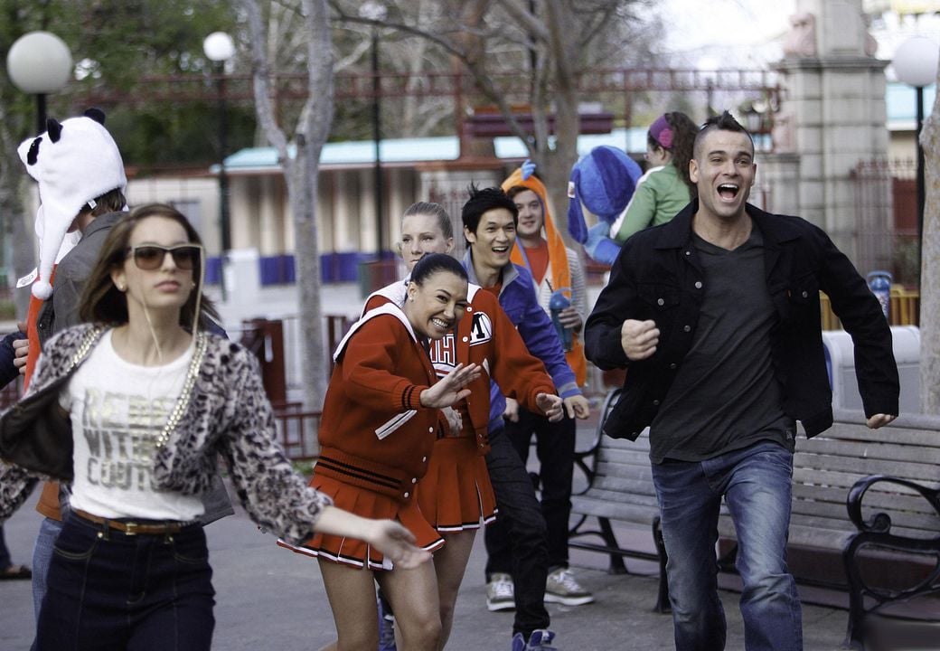 Glee : Foto Mark Salling, Harry Shum Jr., Heather Morris, Vanessa Lengies, Naya Rivera