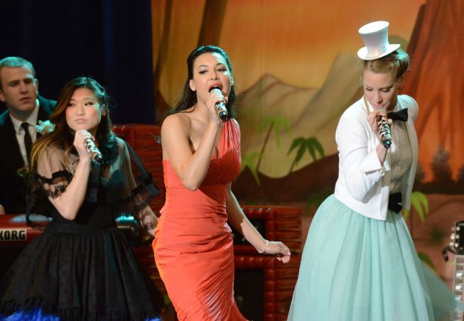 Glee : Foto Naya Rivera, Jenna Ushkowitz, Heather Morris