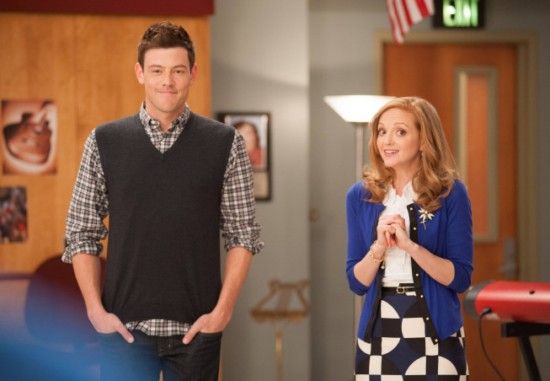 Glee : Foto Jayma Mays, Cory Monteith