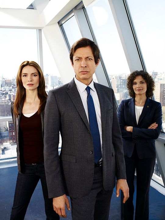 Foto Saffron Burrows, Jeff Goldblum