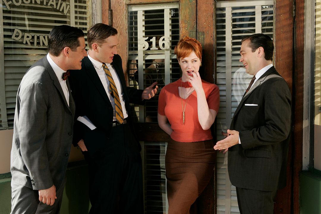 Foto Christina Hendricks, Rich Sommer