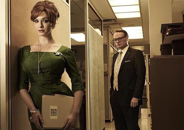 Foto Jared Harris, Christina Hendricks