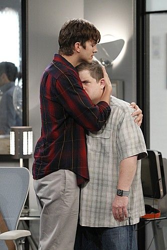 Two and a Half Men : Foto Patton Oswalt, Ashton Kutcher