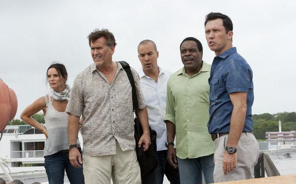 Foto Jeffrey Donovan, Chad L. Coleman, Gabrielle Anwar, Bruce Campbell
