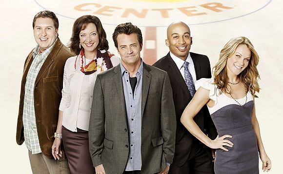 Foto Andrea Anders, Matthew Perry, Allison Janney